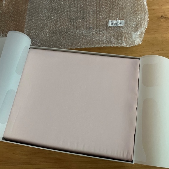 Buffy Breeze Eucalyptus Duvet Cover Queen/Full in Blush NWT - Picture 4 of 9